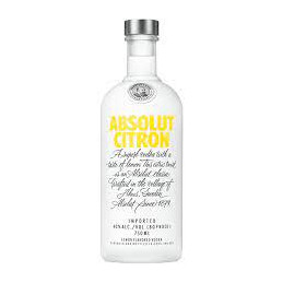 VODKA ABSOLUT CITRON 750 CC.