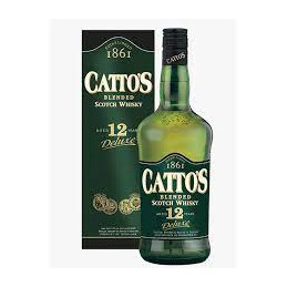 WHISKY CATTOS 12 AÑOS 750 CC.