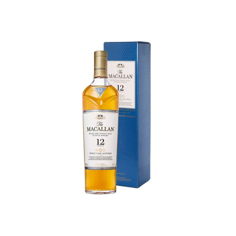 WHISKY MACALLAN 12 AÑOS TRIPLE CASK 700 CC.
