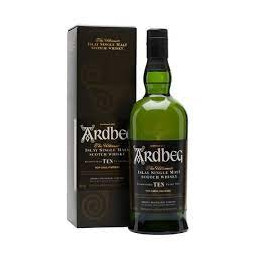 WHISKY ARDBEG 10 AÑOS 750 CC.