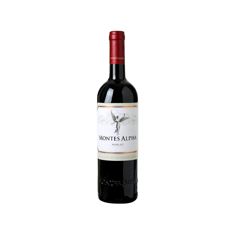 MONTES ALPHA PREMIUM MERLOT 750 CC