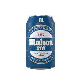 CERVEZA MAHOU S/ALCOHOL...