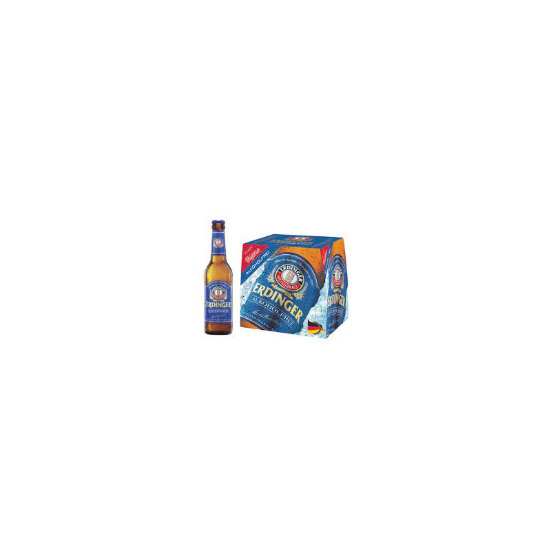 CERVEZA ERDINGER S/ALCOHOL 12 X 330 CC.
