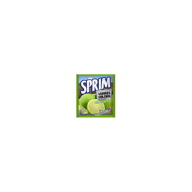 JUGO SPRIM LIMON DE PICA 8 X 10 X 25 GR.