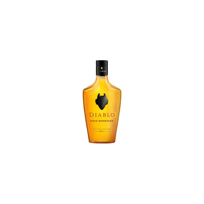 PISCO DIABLO RESERVADO 40° DORADO 750 CC.