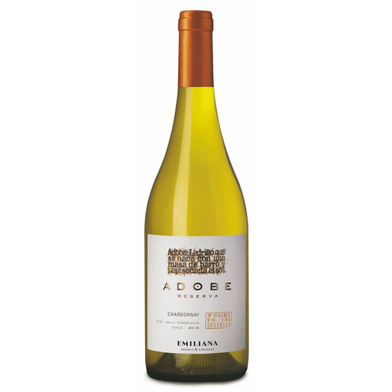 ADOBE ORGANICO CHARDONNAY 750 CC.