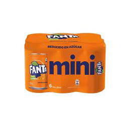 FANTA LATA MINI 6 X 220 CC.