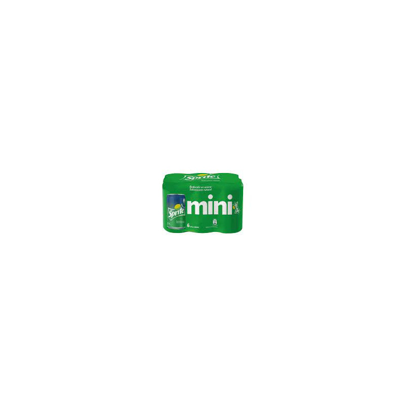 SPRITE LATA MINI 6 X 220 CC.