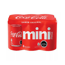 COCA COLA LATA MINI 6 X 220...