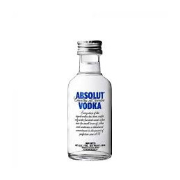 MINIATURA VODKA ABSOLUT...
