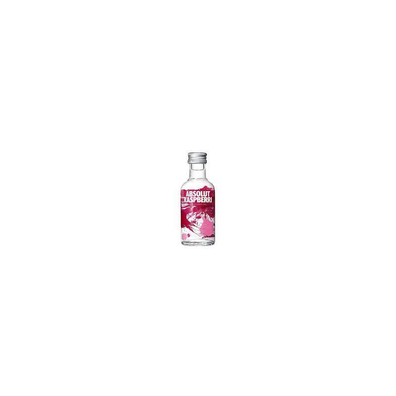 MINIATURA VODKA ABSOLUT RASPBERRI 50 CC.