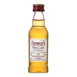 MINIATURA WHISKY DEWARS...