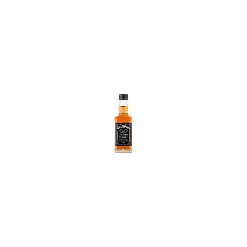 MINIATURA WHISKY JACK DANIELS 50 CC. VIDRIO