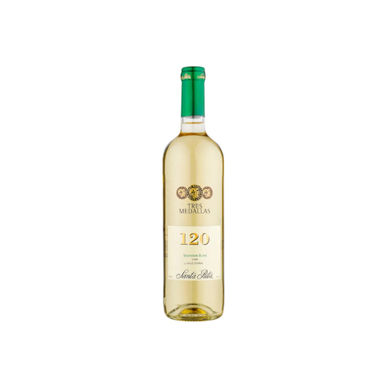 120 TRES MEDALLAS SAUV. BLANC 700 CC.