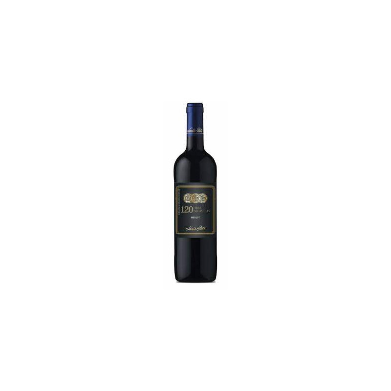120 TRES MEDALLAS MERLOT 750 CC.