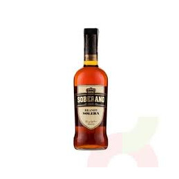 BRANDY SOBERANO 750 CC.