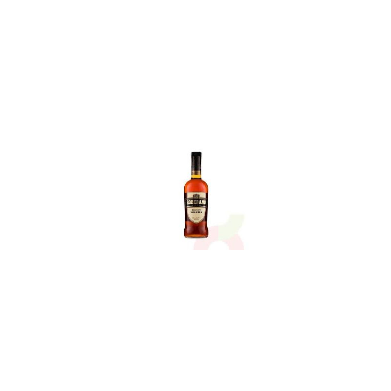 BRANDY SOBERANO 750 CC.