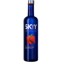 VODKA SKY STRAWBERRY 750 CC.